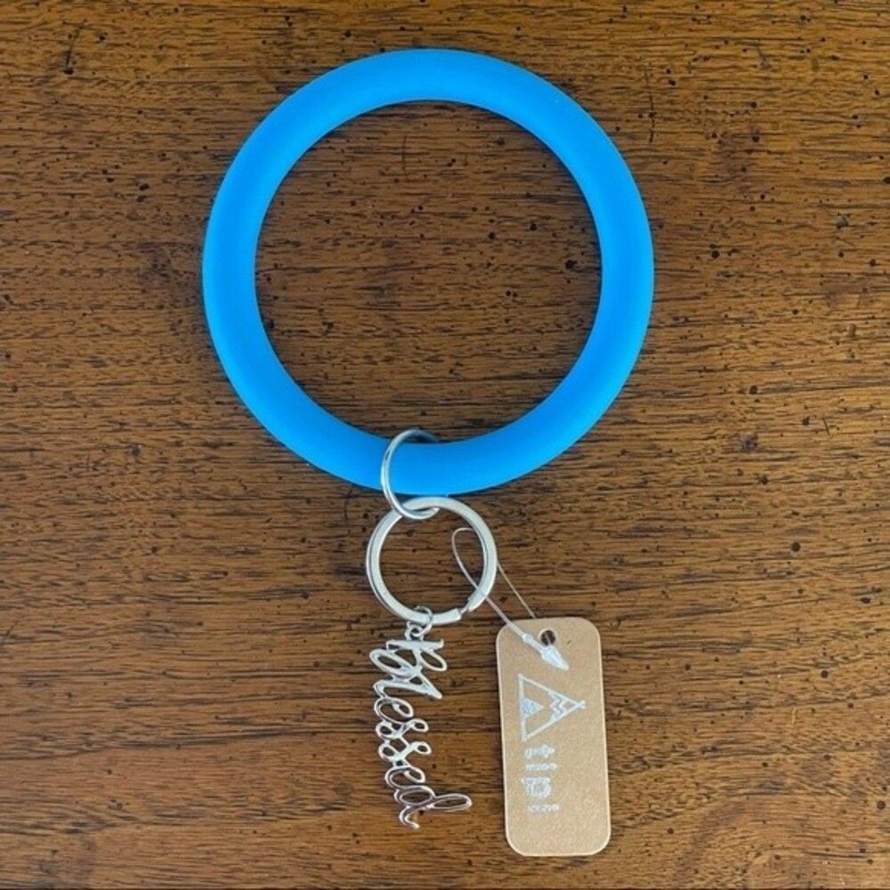 🔥Bundle & Save TIPI Soft Silicone Wrist Keychain Circle Bracelet Bangle Round